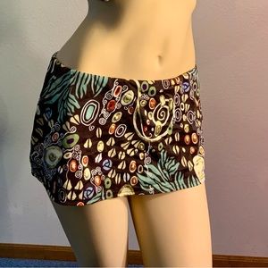 Be Creative Women’s swimsuit skirted bikini bottom NWT SIZE 14